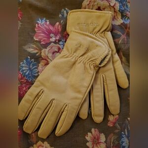 Filson Tan Leather Gloves